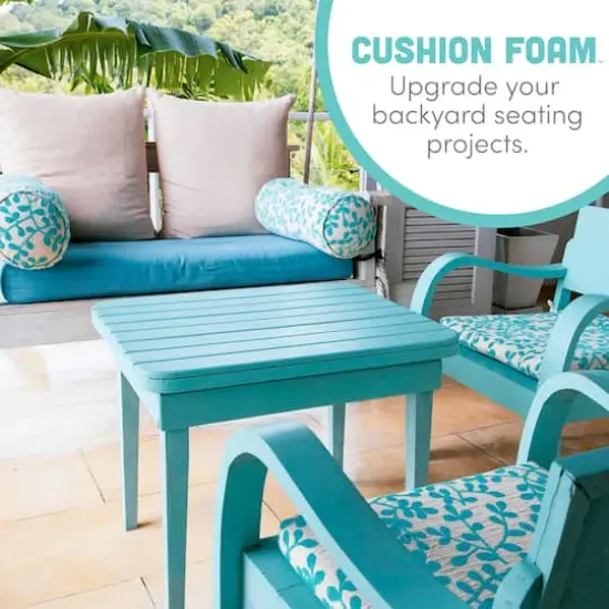 Fairfield&trade; Cushion Foam Slab, 24" x 72" x 2" {4}