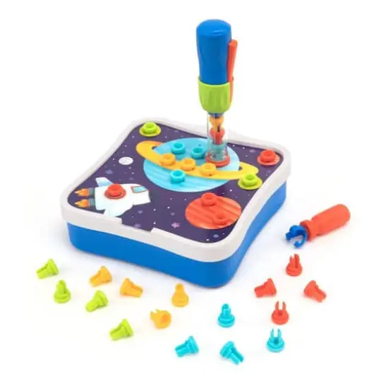 Educational Insights&reg; Design & Drill Rivet Pop Workshop {5}