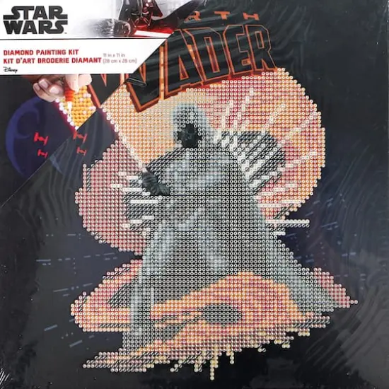 Camelot&reg; Dots Darth Vader Box Diamond Painting Kit {4}