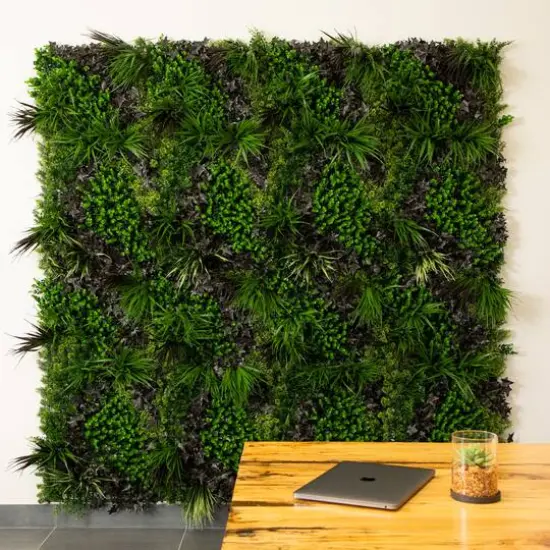 20" x 40" Borneo Jungle Artificial Living Wall Panel {10}