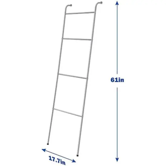 NEX&trade; 5ft. 4-Bar Wall-Leaning Free-Standing Blanket Ladder {3}