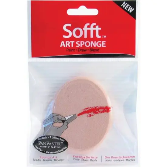 Colorfin Sofft&trade; Big Oval Art Sponge {1}