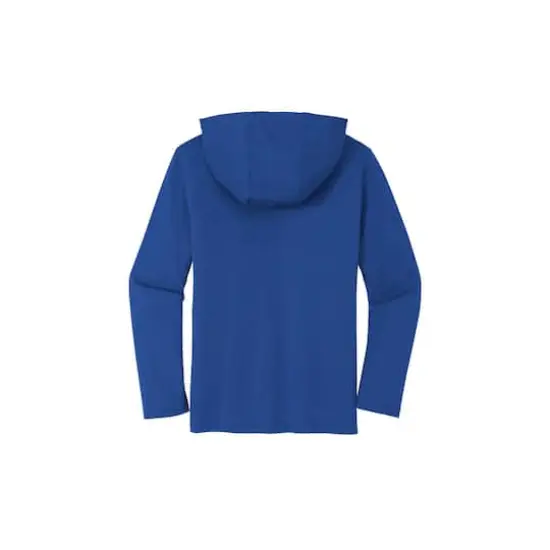 District® Perfect Tri® Youth Long Sleeve Hoodie Deep Royal {5}