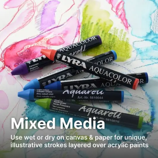 Lyra Aquacolor 24 Color Crayon Set {5}