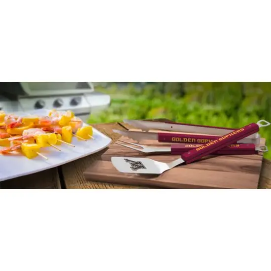 College Team Barbecue Set Minnesota Golden Gophers {4}