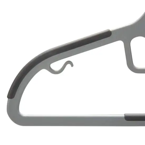 Simplify Kids Collar Saver Ultimate Hangers, 12ct. Light Gray {8}