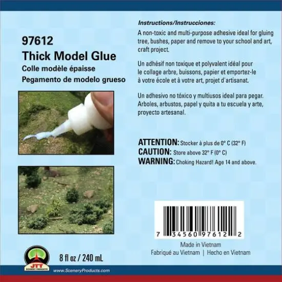JTT Scenery Products Thick Model Glue, 8oz. {4}