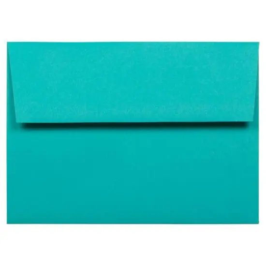JAM Paper A7 Colored Invitation Envelopes, 50ct. Sea Blue {1}