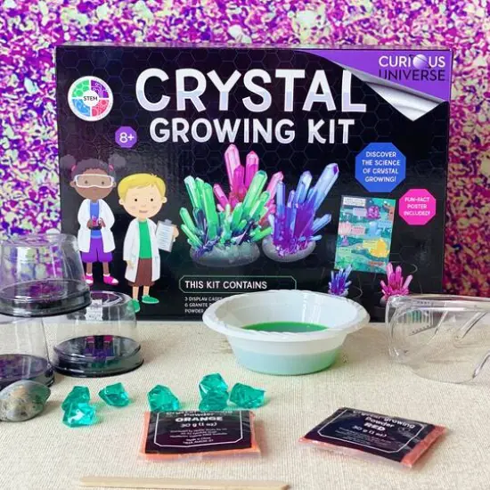 Hinkler Curious Universe&trade; Crystal Growing Science Kit {7}