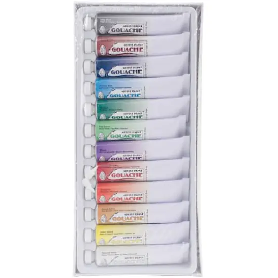 Royal & Langnickel&reg; 12 Color Gouache Acrylic Paint Set {4}