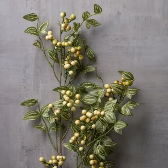 Yellow & Green Berry Stem with Leaves by Ashland&reg; {3}