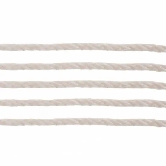 John Bead 4mm Braided Macram&eacute; Cord, 70yd. Beige {5}