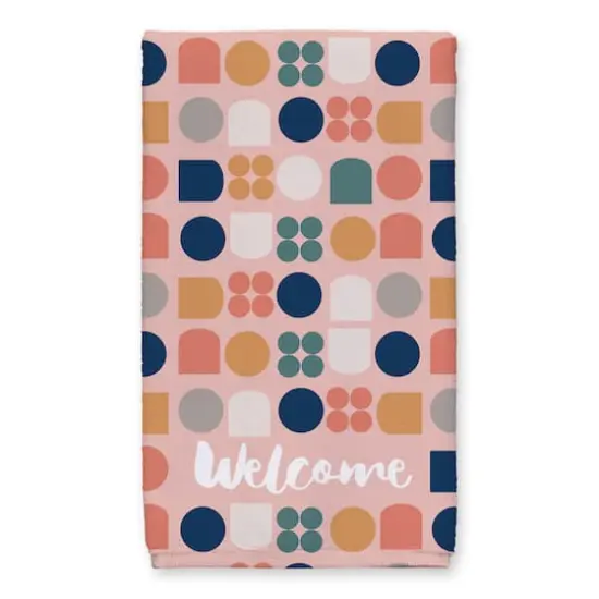Welcome Retro Shapes Tea Towel Set {3}