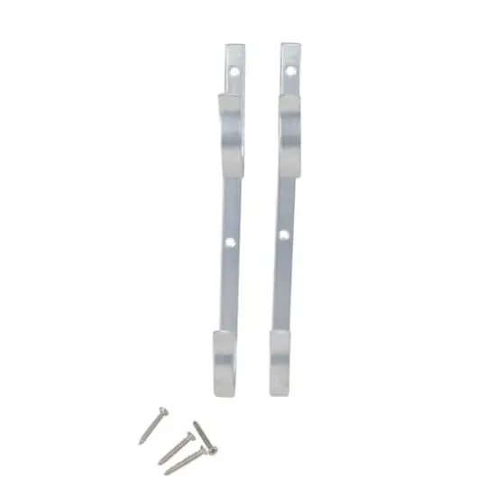 Pool Central 8.5" Silver Pole Hangers Set {3}
