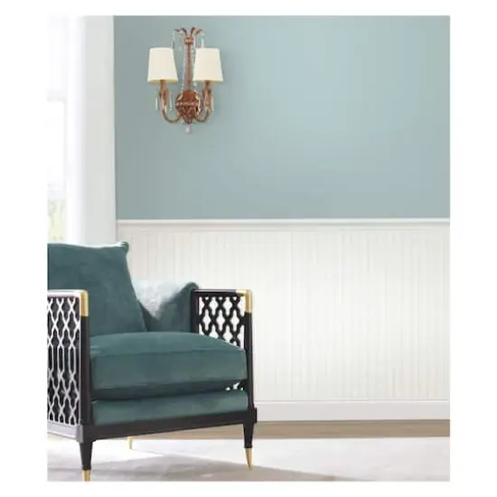 RoomMates Beadboard Peel & Stick Wallpaper White {4}