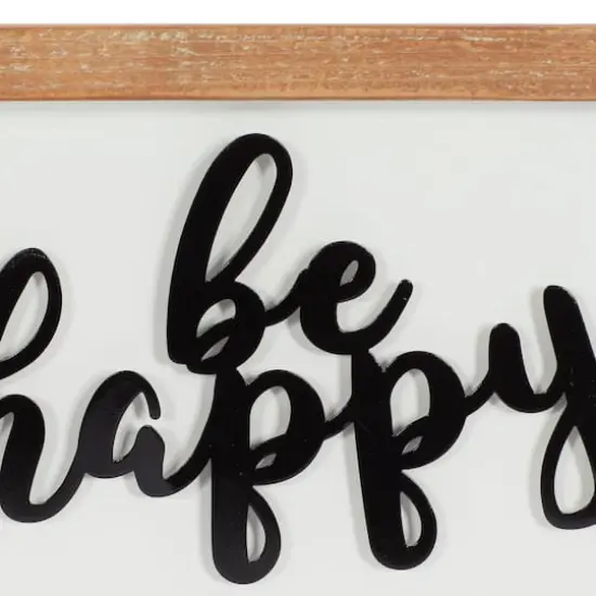 Set of 2 White Metal Farmhouse Wall Decor 14", 10" {5}