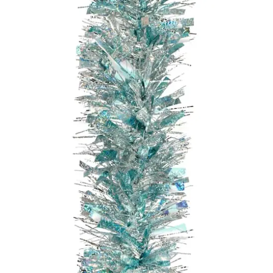 6ft. Mixed Tinsel Garland by Ashland&reg; Blue/Silver {3}