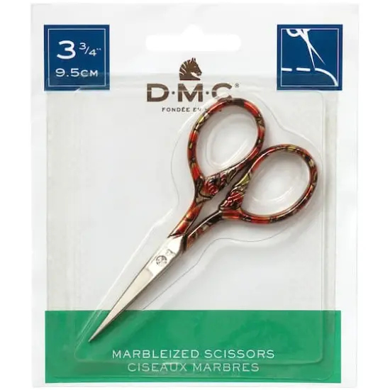 DMC&reg; 3.75" Golden Copper Marbleized Embroidery Scissors {1}
