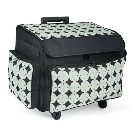 Dritz&reg; 4-Wheel Rolling Sewing Machine Tote {5}