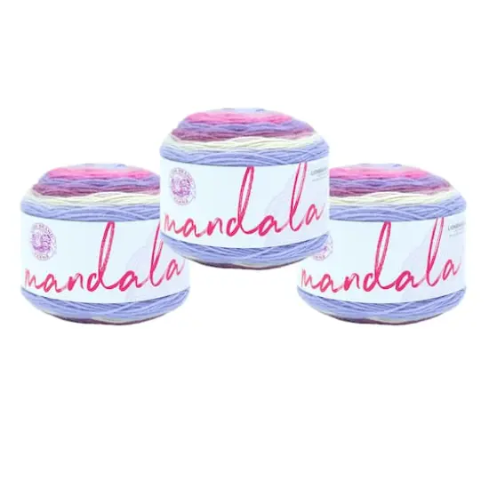 3 Pack Lion Brand&reg; Mandala&reg; Yarn Wood Nymph {1}
