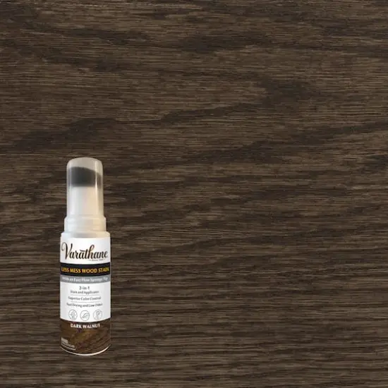 Varathane&reg; 2-in-1 Applicator & Wood Stain, 4oz. Dark Walnut {4}