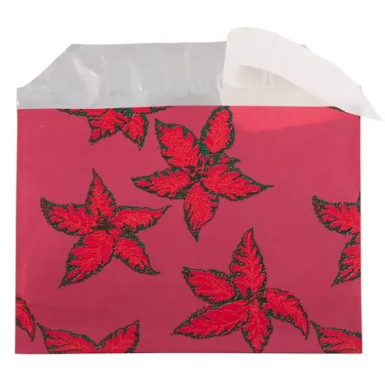 JAM Paper 5" x 6.12" Red Holly Premium Foil Self Adhesive Closure Booklet Envelopes {3}