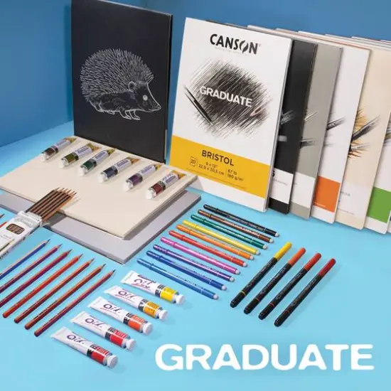 Canson&reg; 5.5" x 8.5" Graduate Sketch & Notes Book {7}