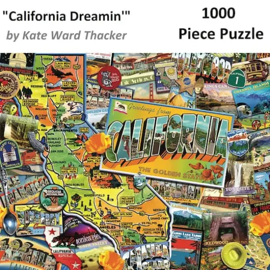 Hart Puzzles California Dreamin' 1000 Piece Puzzle {3}