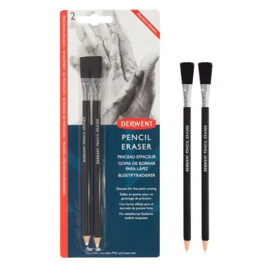 Derwent&reg; Pencil Eraser Pack {3}