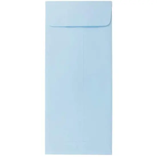 JAM Paper Colored #10 Policy Business Premium Envelopes, 50ct. Pastel Baby Blue {1}