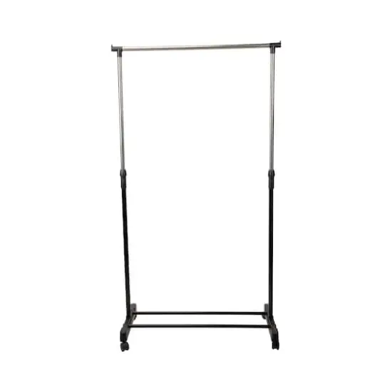 Simplify Single Tier Rolling Garment Rack {1}