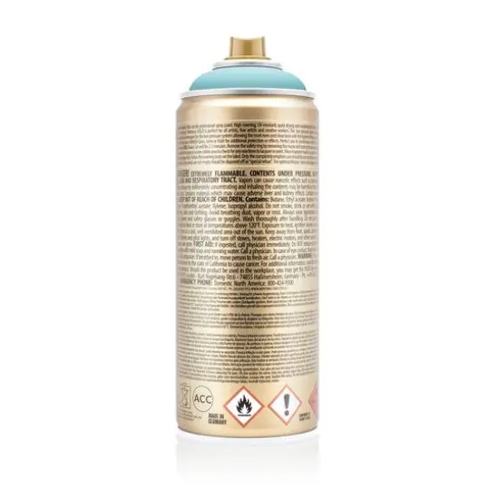 Montana&trade; Gold Acrylic Professional Spray Paint G6230 Pool {8}