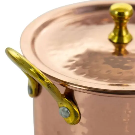 Gibson Home&reg; Rembrandt 15oz. Copper Stainless Steel Mini Casserole with Lid {4}