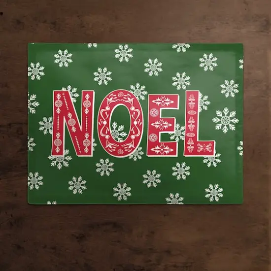 Scandinavian Noel Cotton Twill Placemat {3}