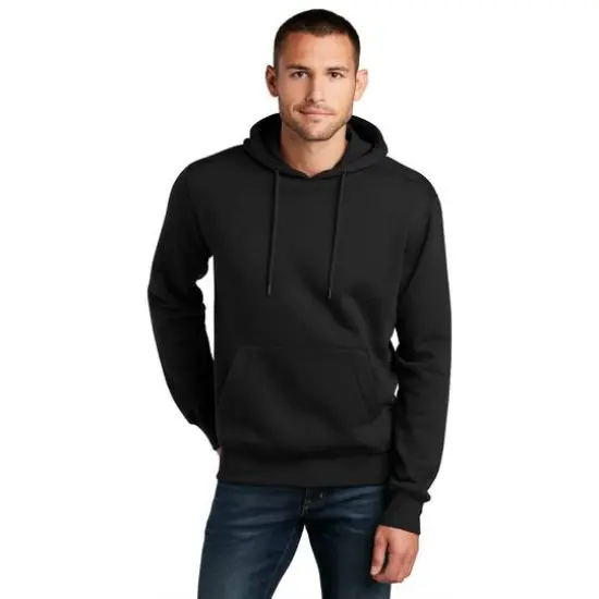 District&reg; Perfect Weight&reg; Fleece Hoodie Jet Black {4}