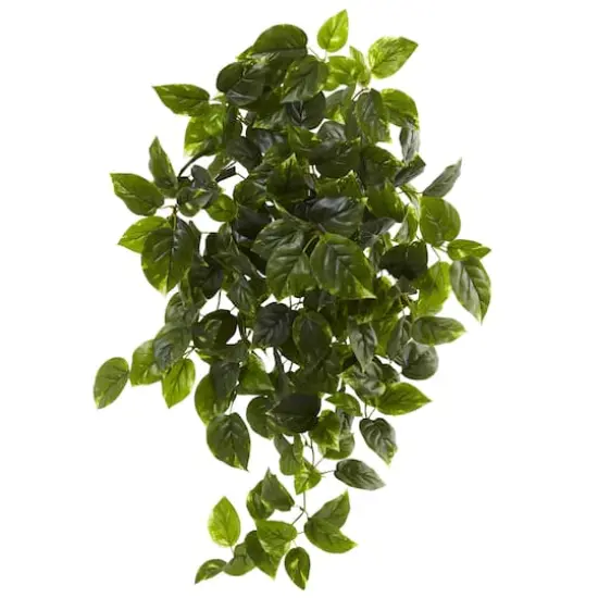 36" UV Resistant Artificial Pothos Hanging Plant, 2ct. {5}