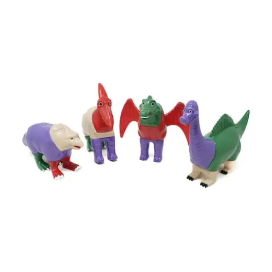 Magnetic Mix or Match Dinosaurs Set No.2 {9}