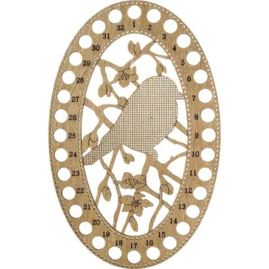 Wonderland Crafts Bird Numbered Embroidery Thread Organizer {1}