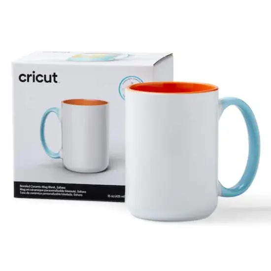 Cricut&reg; 15oz. Beveled Ceramic Mug Blank Sahara {3}