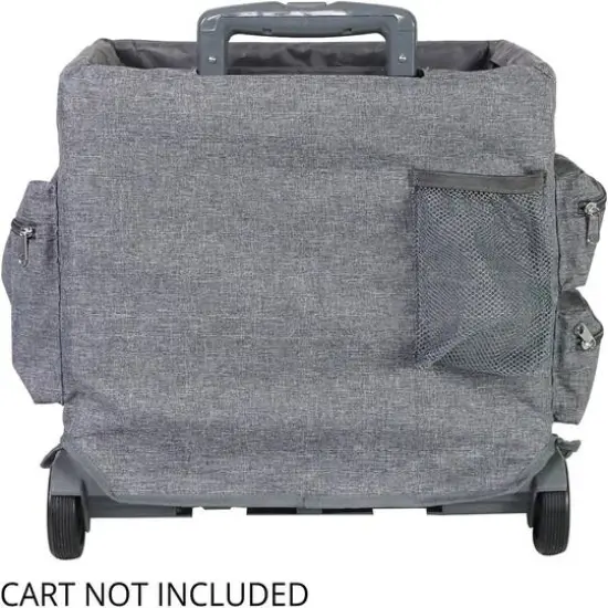 Everything Mary Heather Gray Cover Compatible with Rolling Crate {6}
