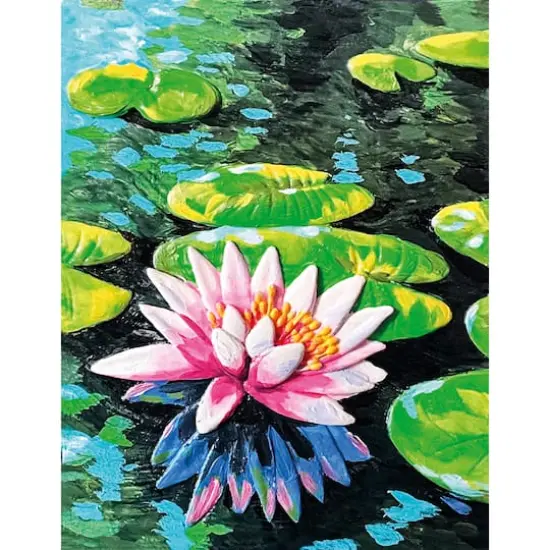 Waterlillies Relief Painting Kit by Artist's Loft&reg; {1}