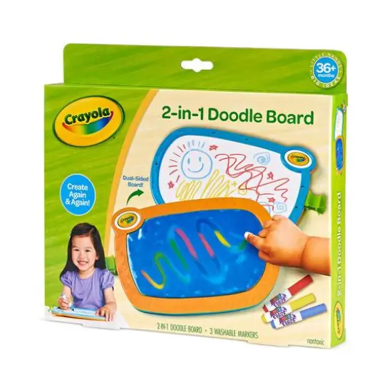 Crayola&reg; Young Kids Double Doodle Board {6}