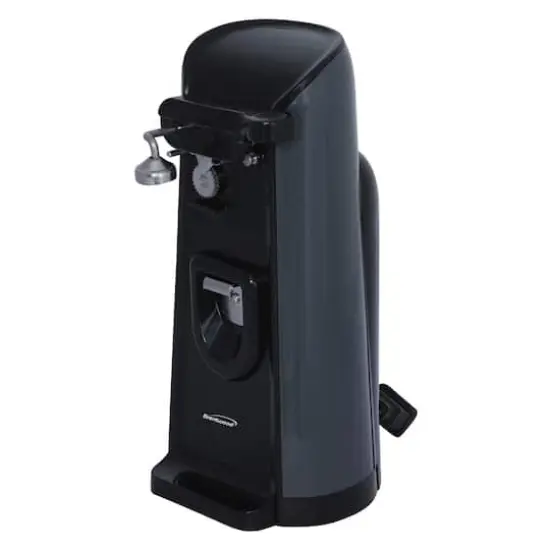 Brentwood Tall Electric Can Opener with Knife Sharpener & Bottle Opener {7}