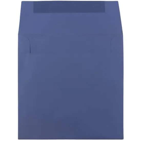JAM Paper 8.5" x 8.5" Square Premium Invitation Envelopes, 25ct. Presidential Blue {4}