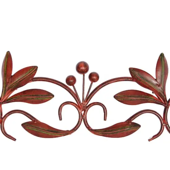 30" Dark Brown Traditional Floral Wall D&eacute;cor {5}
