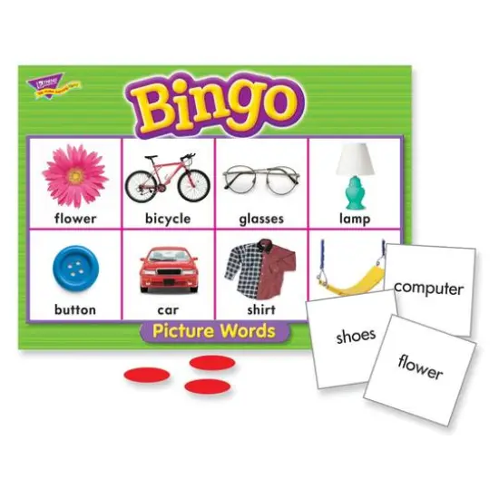 Trend Enterprises&reg; Picture Words Bingo {3}