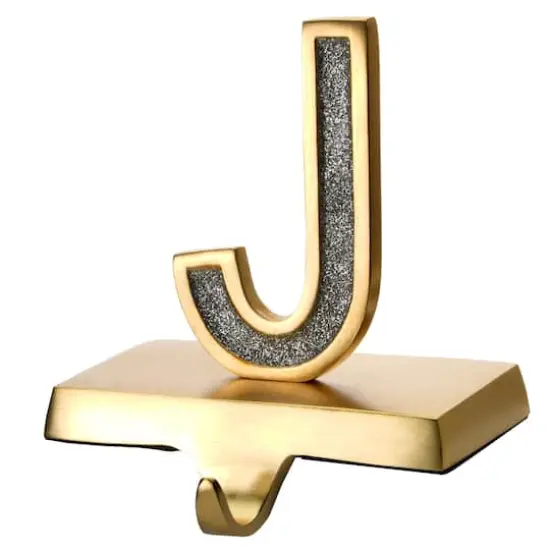 5" Silver Sparkle JOY Stocking Holders, 3ct. {4}