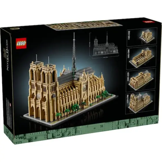 LEGO&reg; Architecture Notre-Dame de Paris Set 21061 {4}
