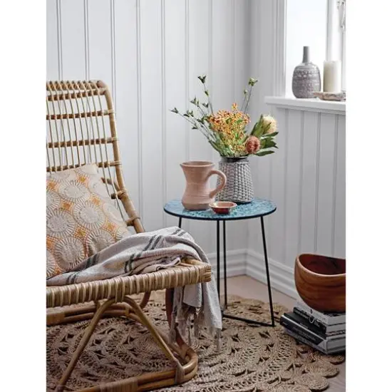 Hello Honey&reg; Natural Boho Hand Woven Jute Rug, 48" {10}