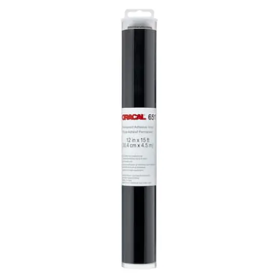 ORACAL&reg; 651 Permanent Adhesive Vinyl Mega Roll Black {1}